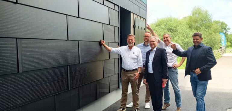 Sonnenstadt trifft Sonnenkraft Campus - Bürgermeister Martin Kulmer zu Besuch am Sonnenkraft Campus